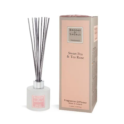 FRAGRANCE DIFFUSER - SWEET PEA & TEA ROSE