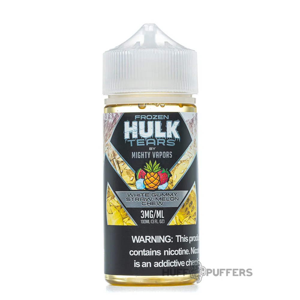 Frozen Hulk Tears - White Gummy Straw-Melon Chew 100mL