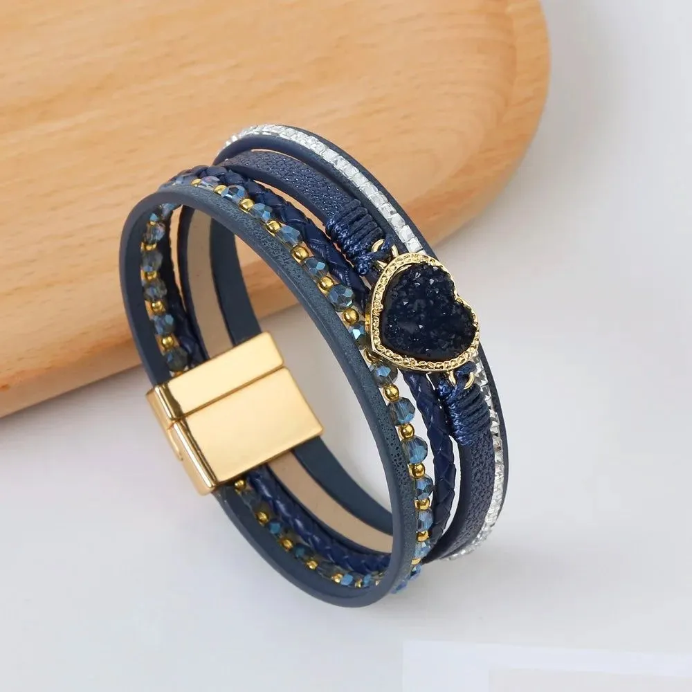 Golden Heart Vintage Bracelet