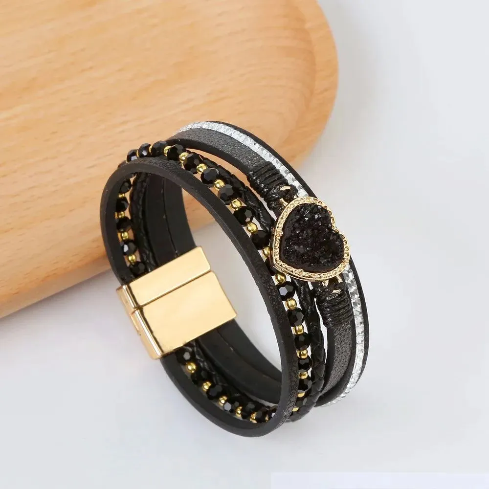 Golden Heart Vintage Bracelet