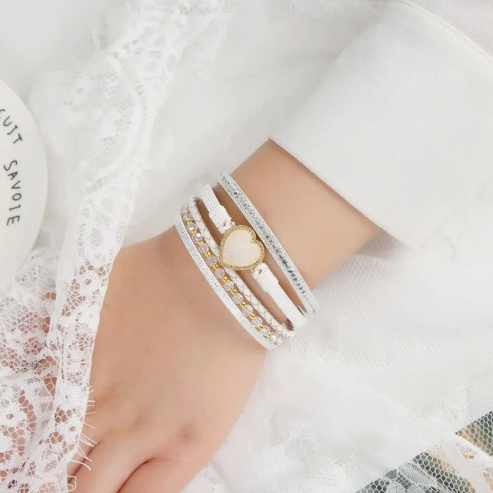 Golden Heart Vintage Bracelet