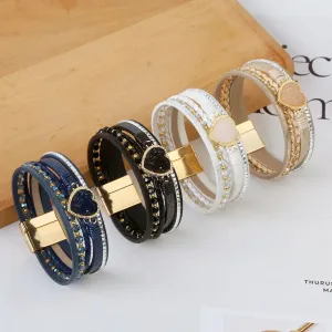 Golden Heart Vintage Bracelet