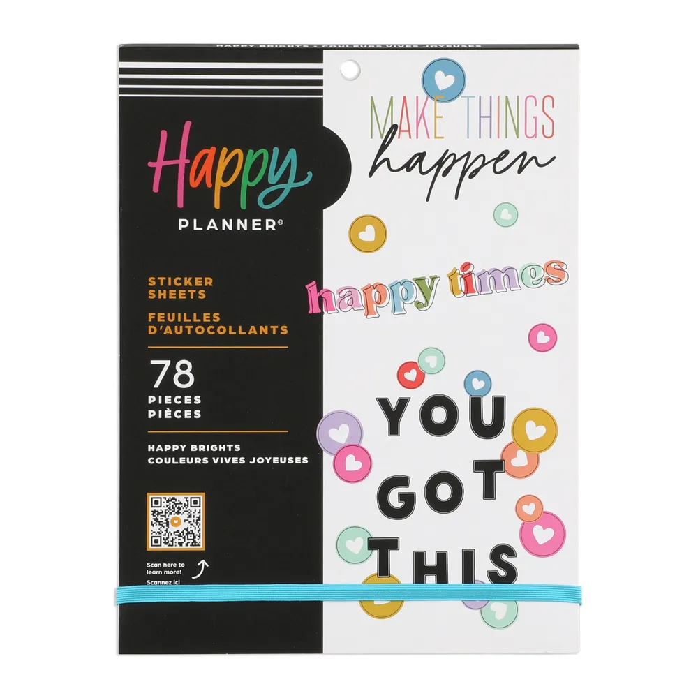 Happy Brights - Large Value Pack Stickers