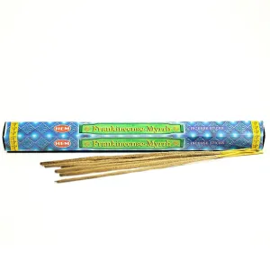 HEM Frankincense & Myrrh Incense Sticks 20gr