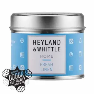 Heyland & Whittle Fresh Linen Candle in a Tin