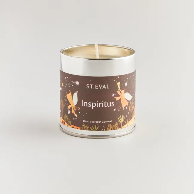 Inspiritus Scented Christmas Candle Tin