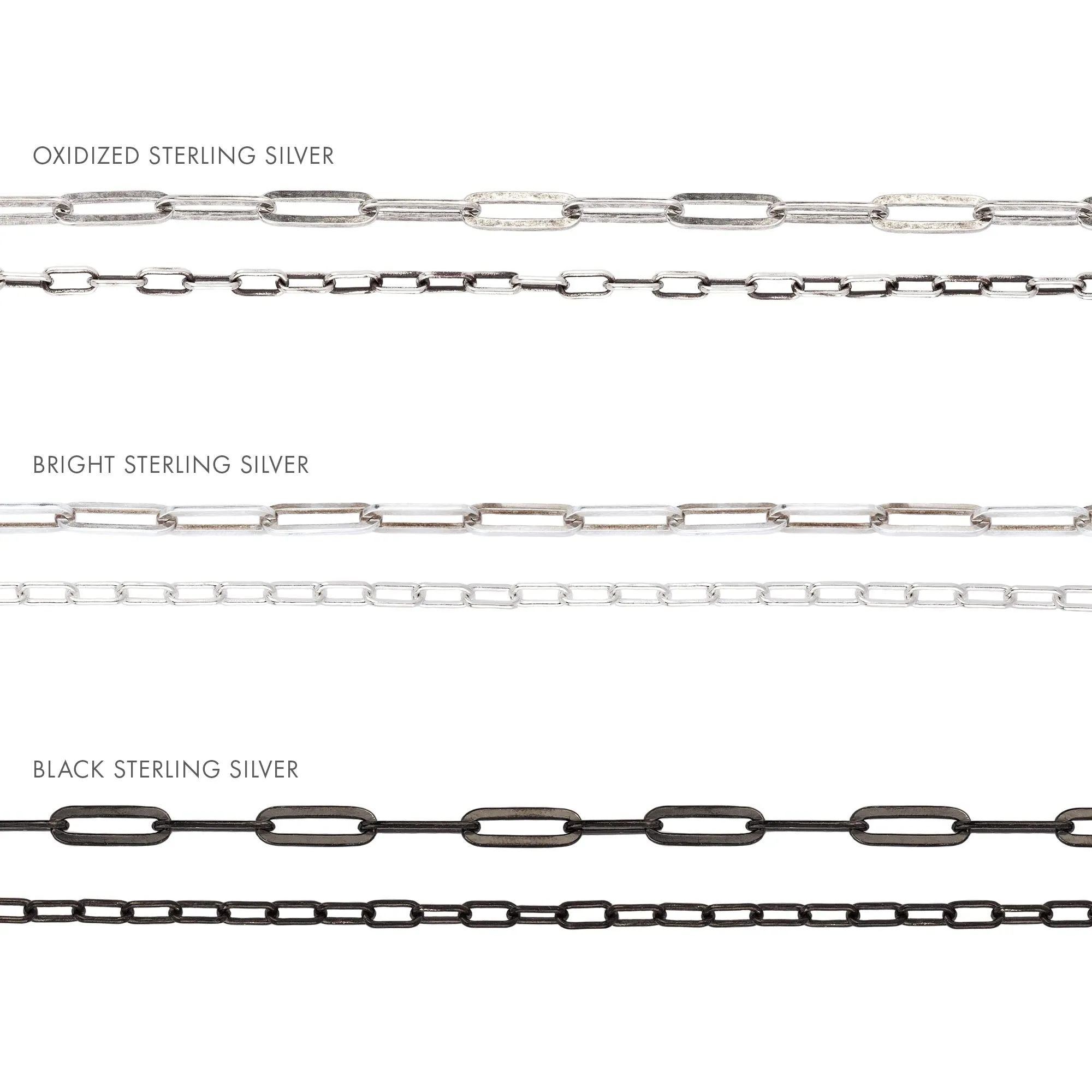 Love Knot Small Paperclip Chain Necklace