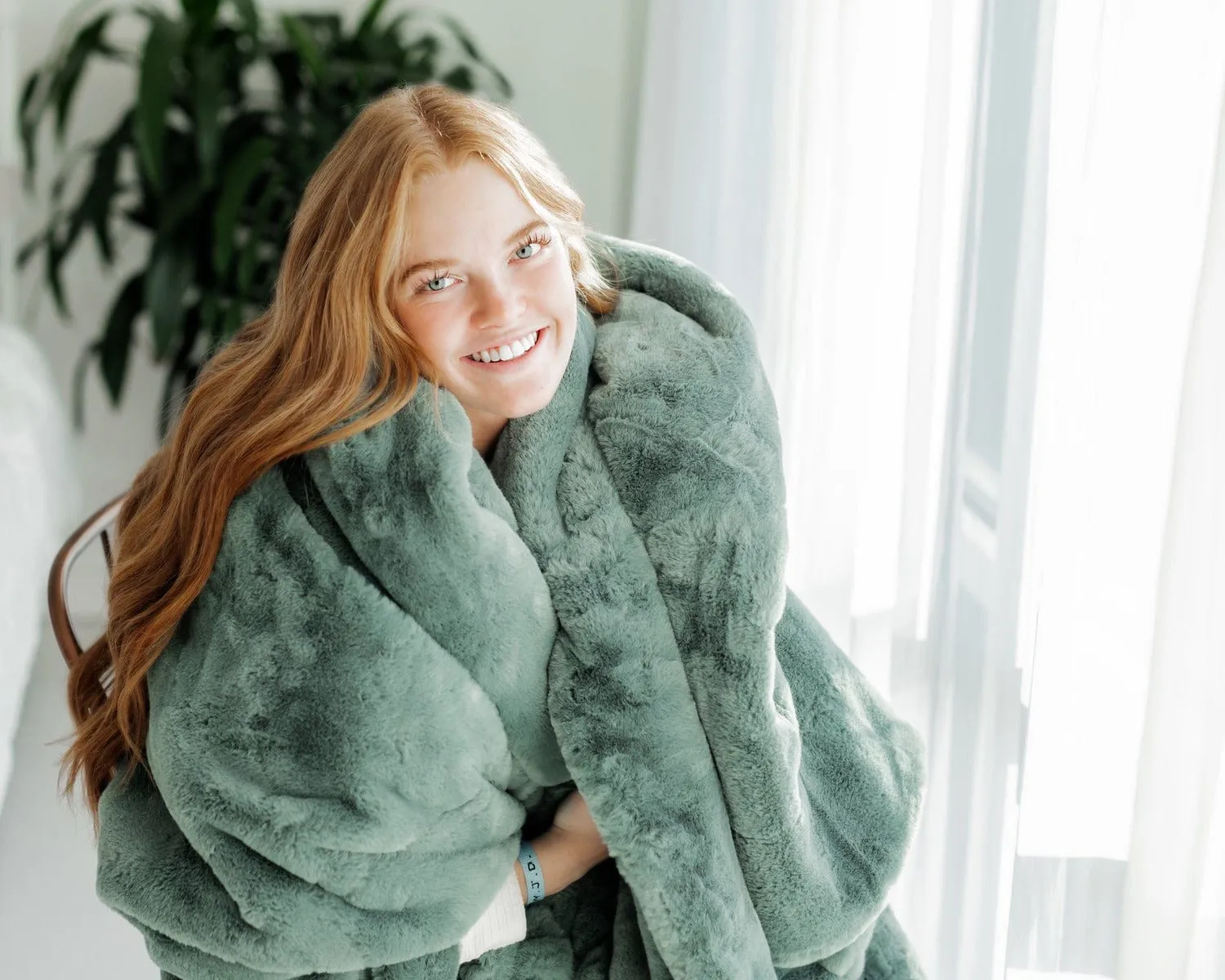 Lush Midnight Mist Blanket