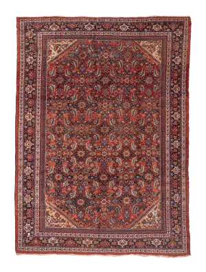 Mahal Vintage Persian Rug 10’8” x 7’9”