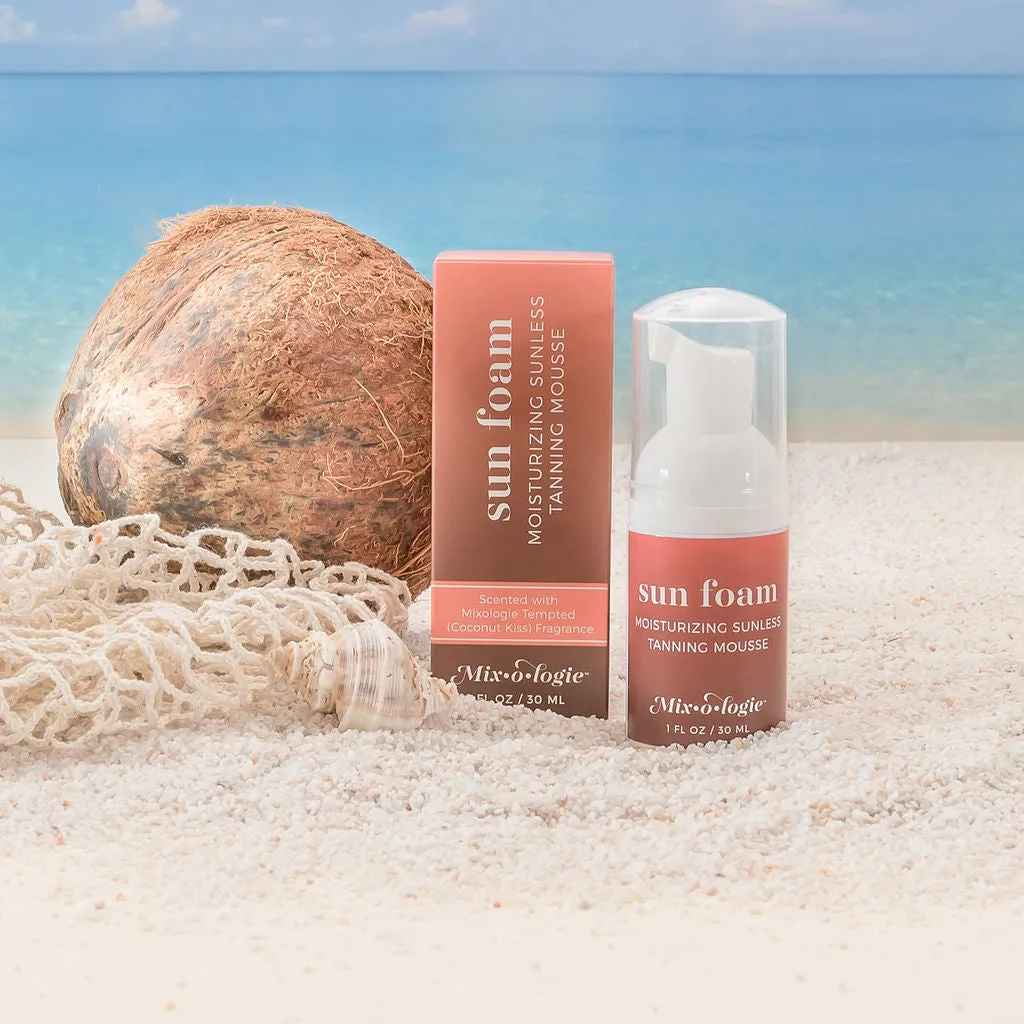 Mixologie SunFoam Sunless Tanning Mousse (choose size) - PREORDER