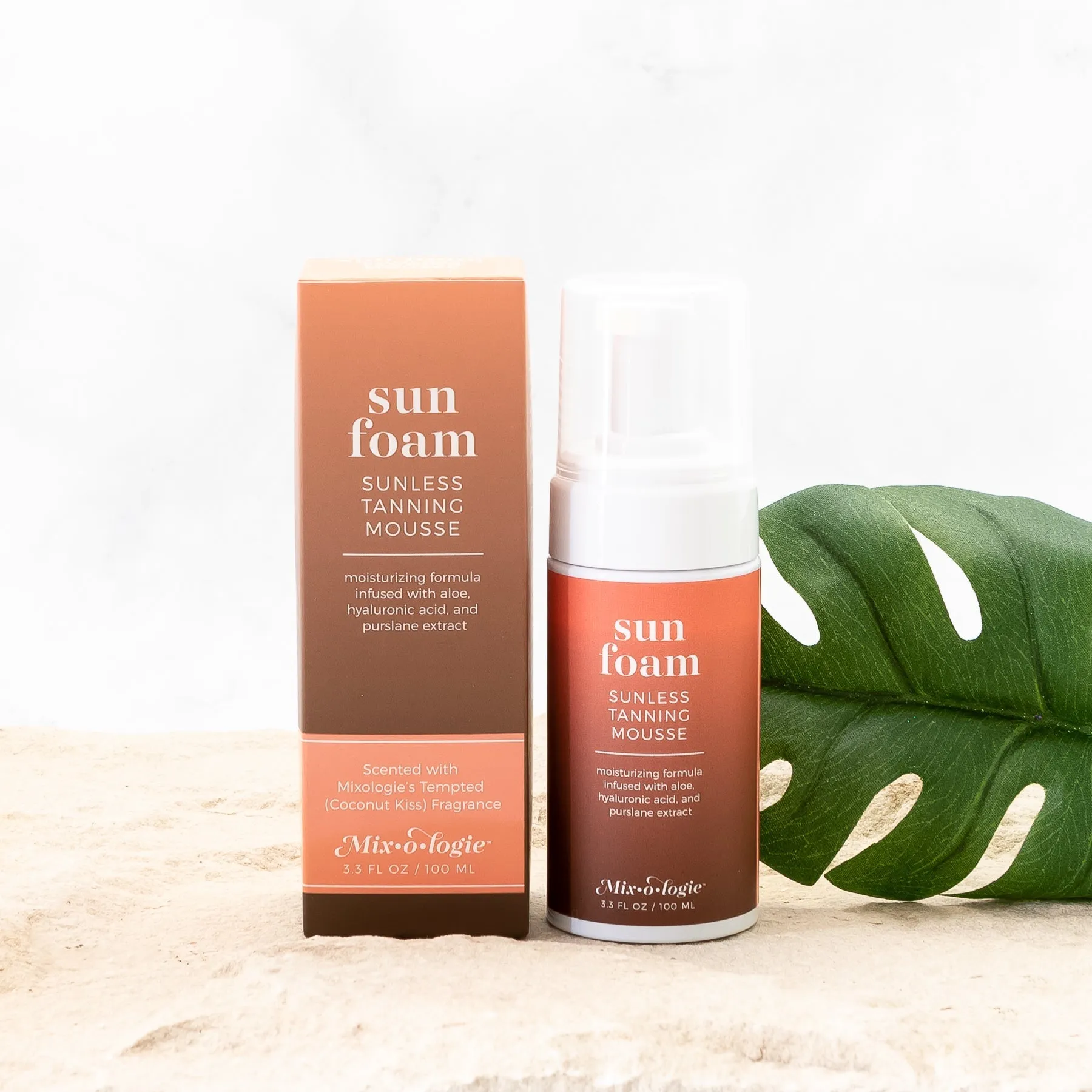 Mixologie SunFoam Sunless Tanning Mousse (choose size) - PREORDER