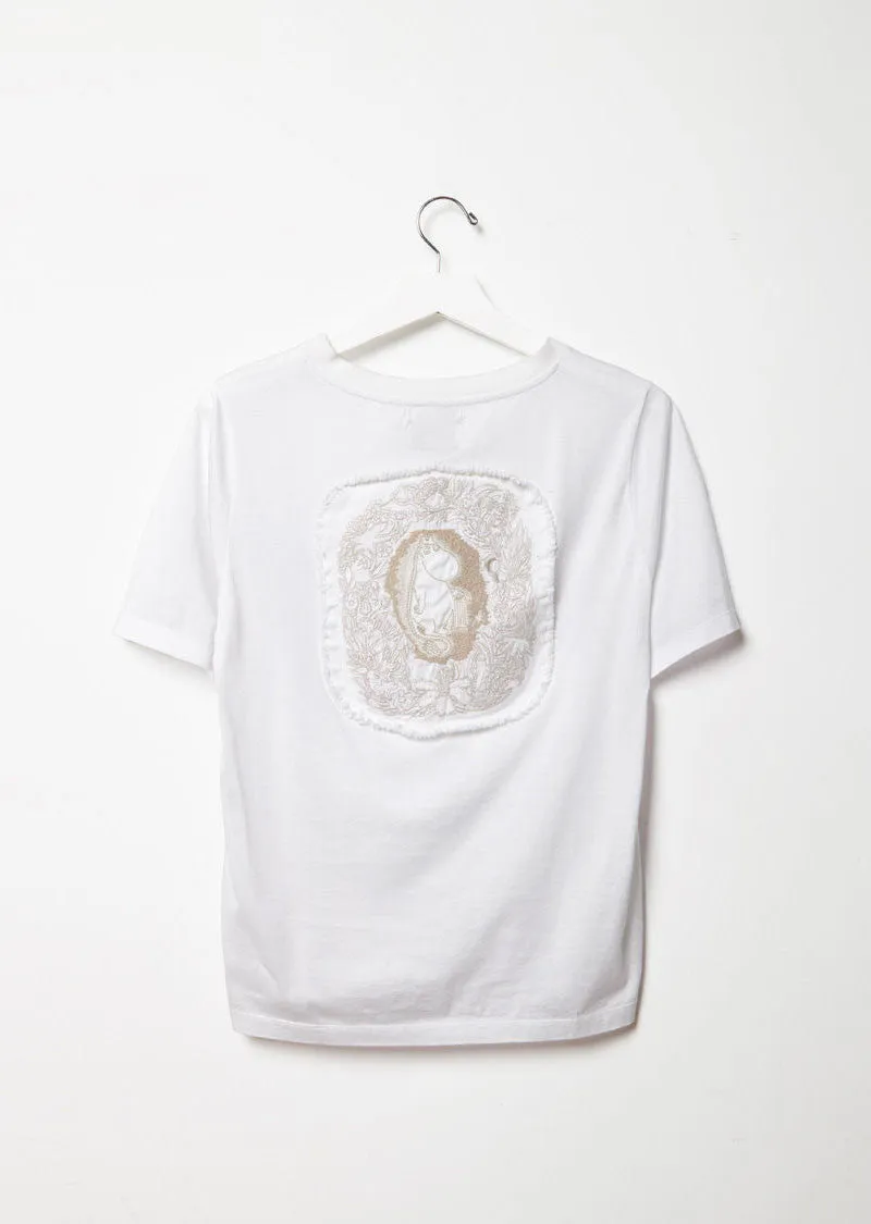 Moomin Back Embroidery Tee