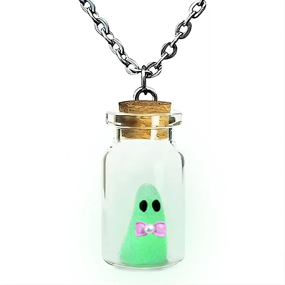 Mystic Night Glow Ghost Necklace