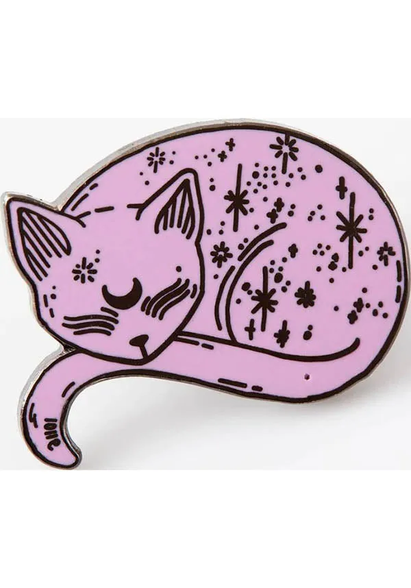 Mystical Cat [Pink] | ENAMEL PIN [LIMITED EDITION]
