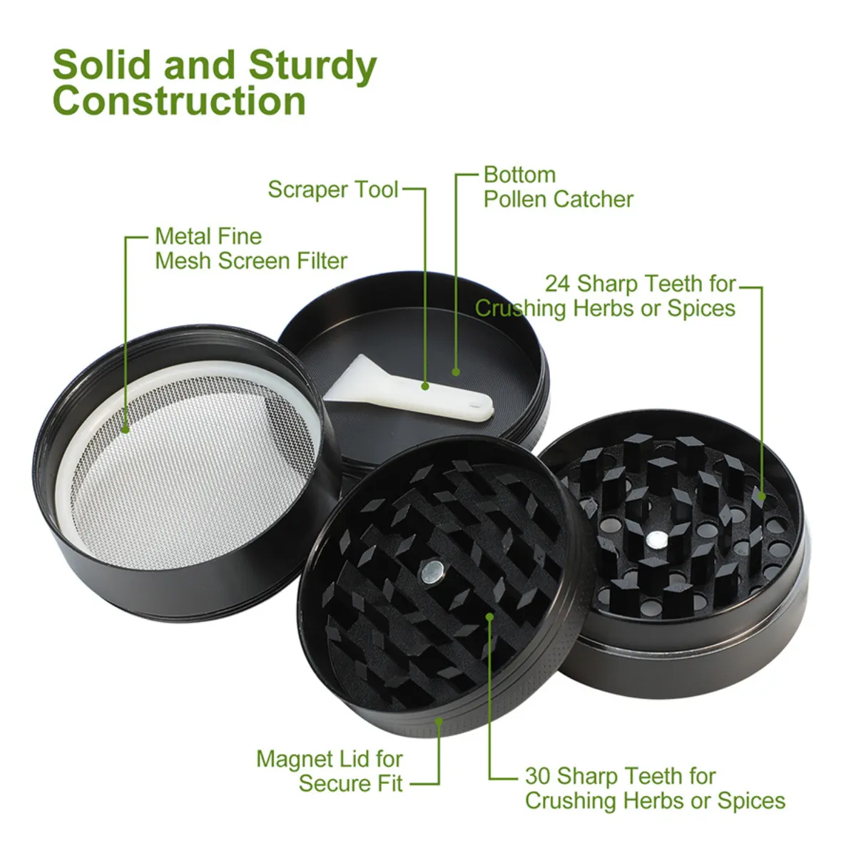 Mystical Pathway 4 Part Compact Grinder