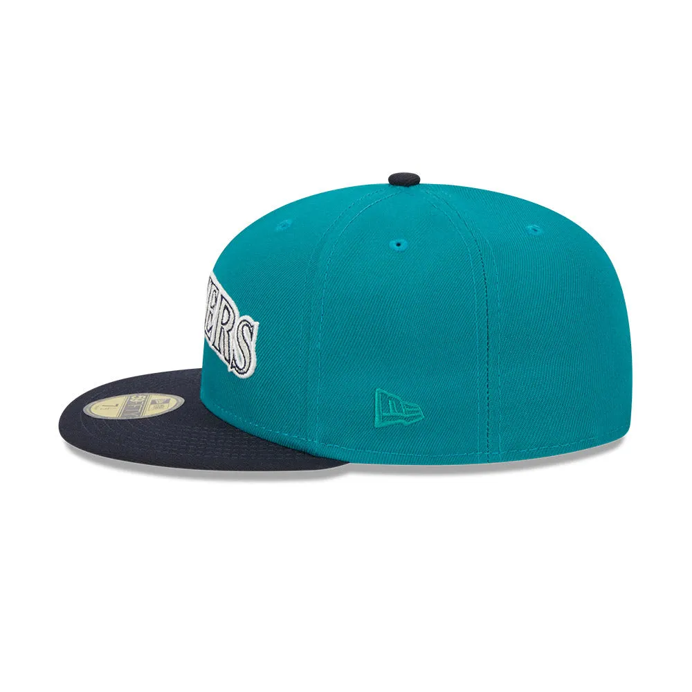 New Era 59Fifty MLB Retro Jersey Script Seattle Mariners