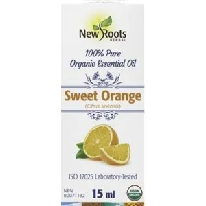New roots – sweet orange essential oil