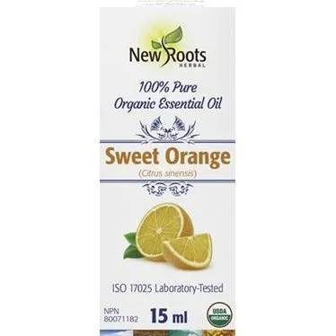 New roots – sweet orange essential oil