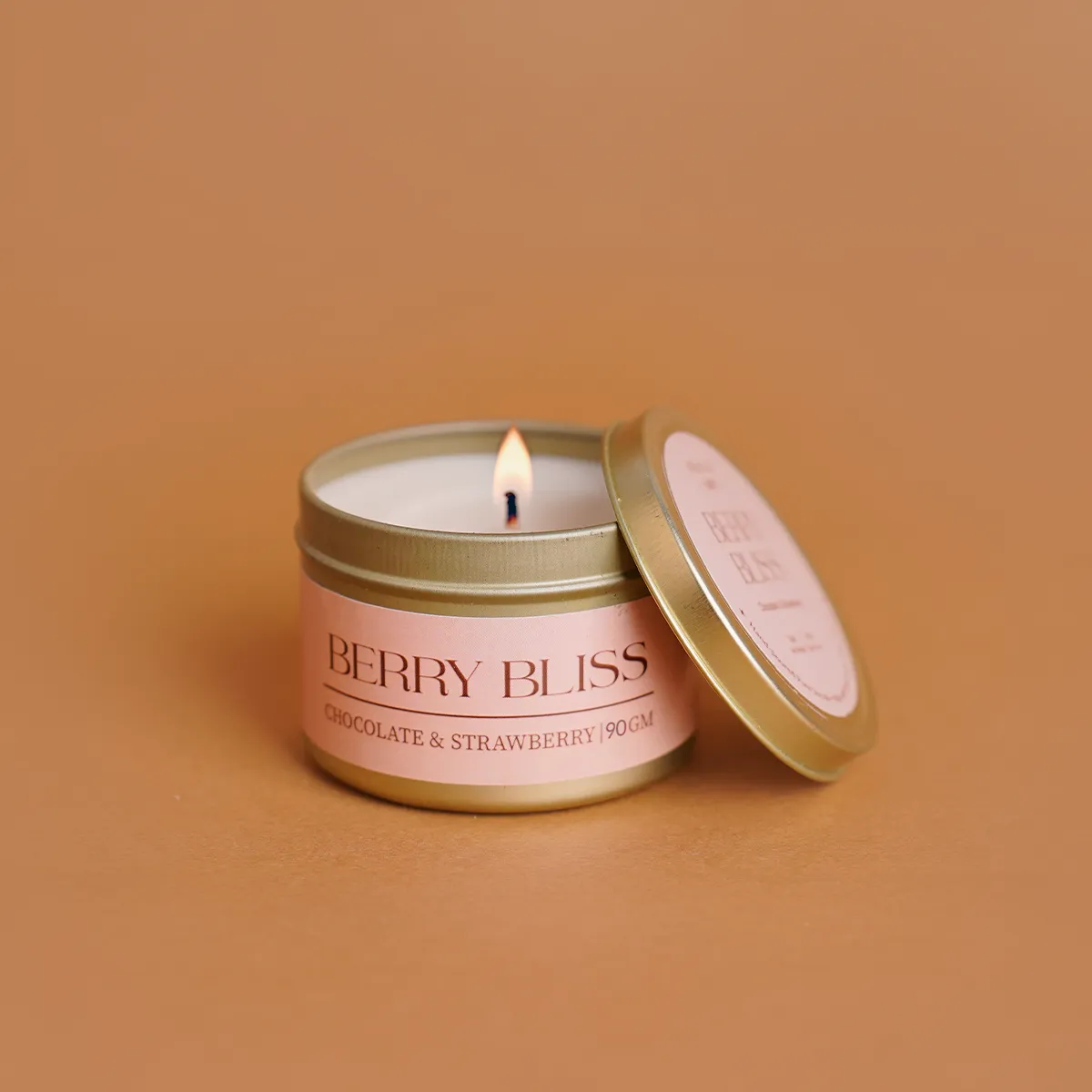 Orange Moon Berry Bliss - Tin Candle