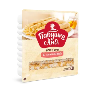 Pancakes with strawberries "Grandma Anya" 360g