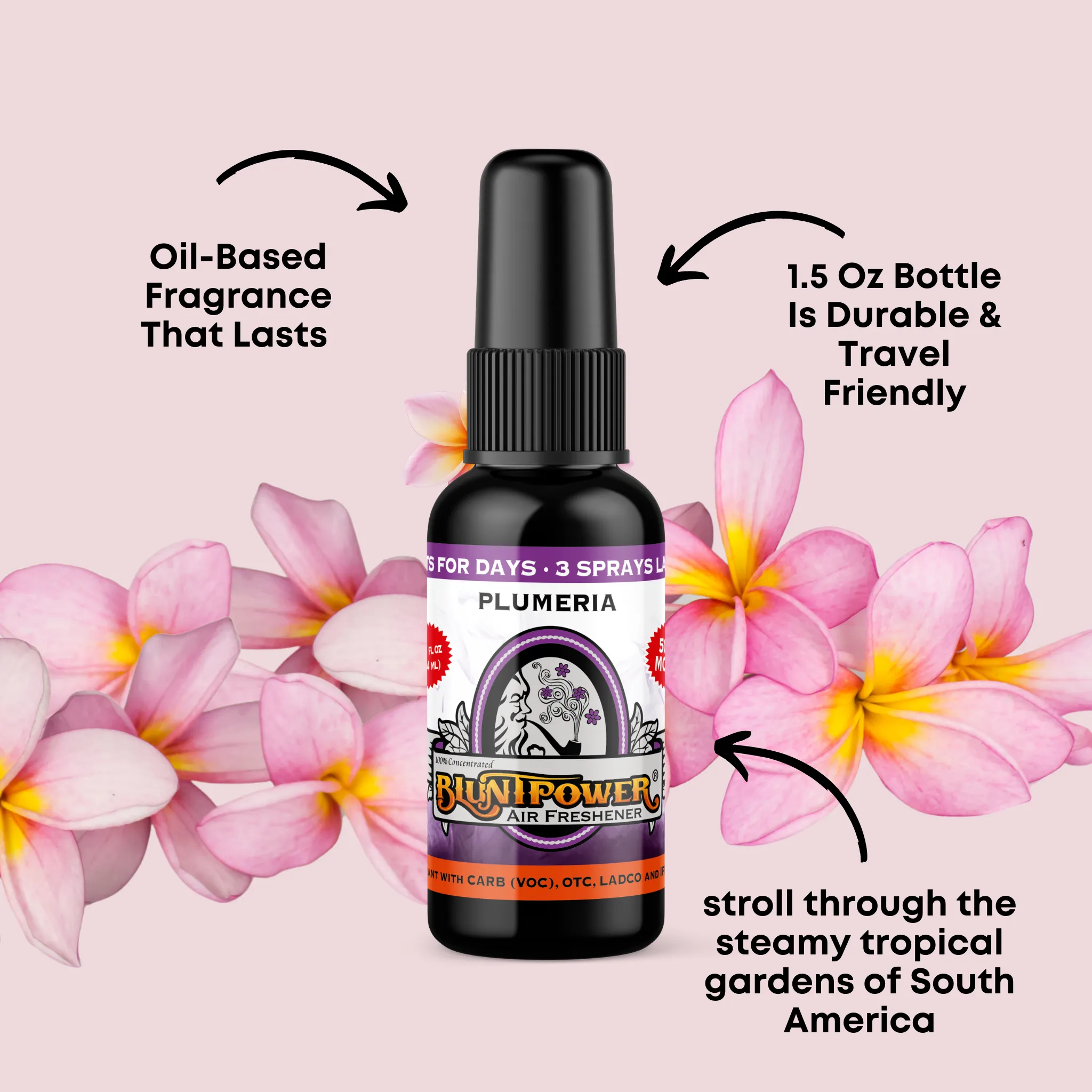 Plumeria Air Freshener Spray
