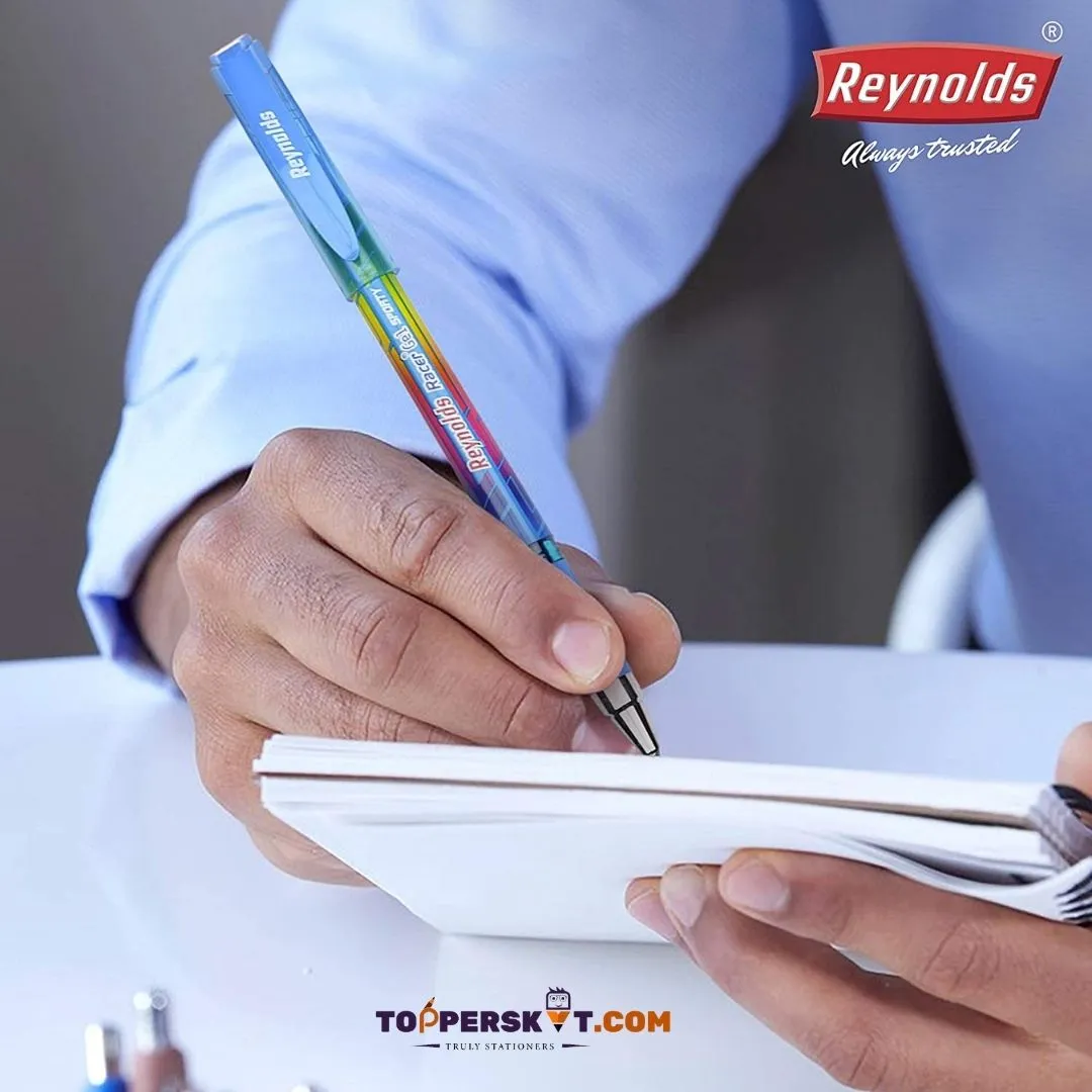 Reynolds Racer Gel Pen – Black ( Pack of 1 )
