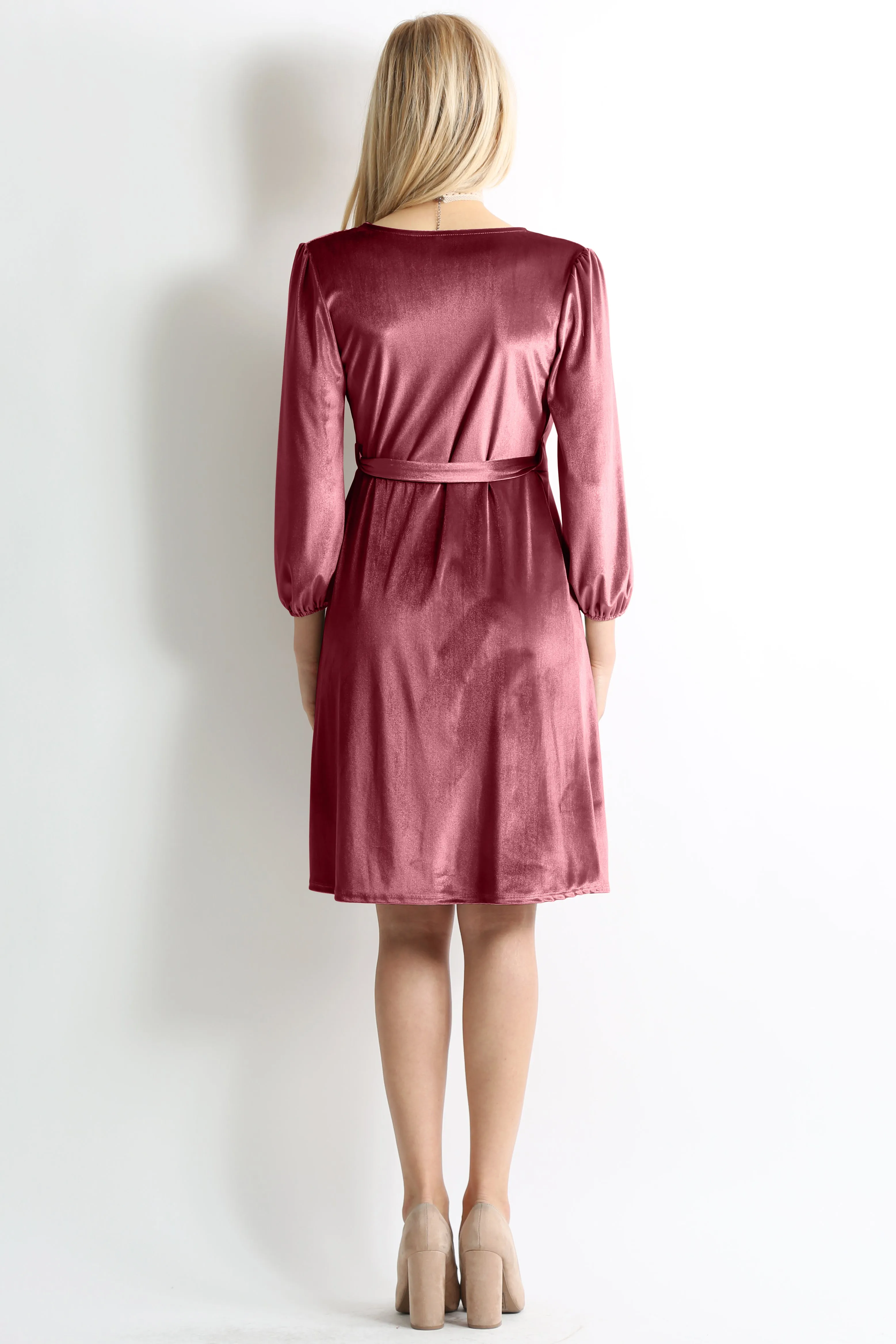 Say it with Warmth Wrap Dress