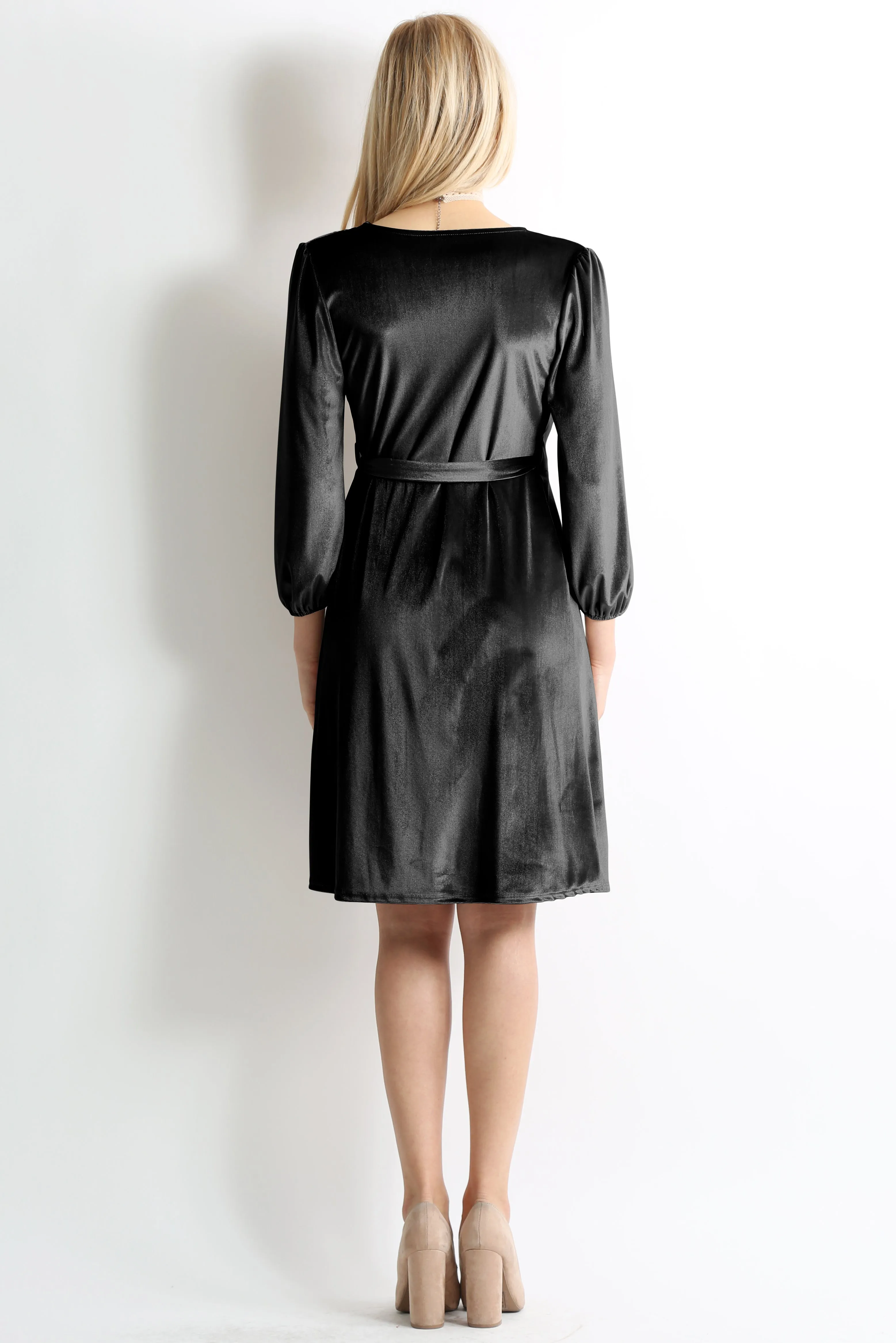 Say it with Warmth Wrap Dress