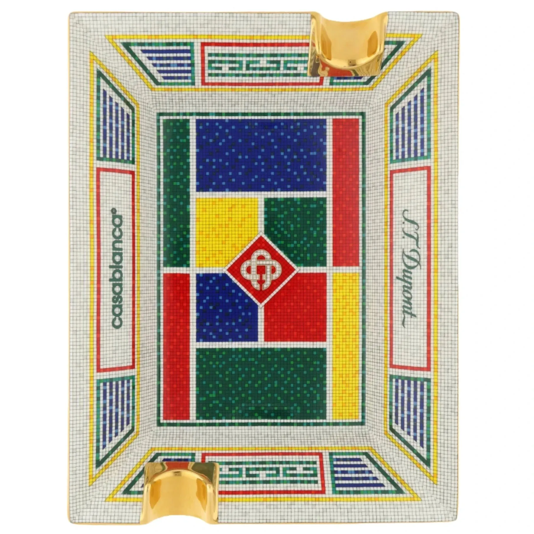 S.T. Dupont Casablanca Porcelain Ashtray