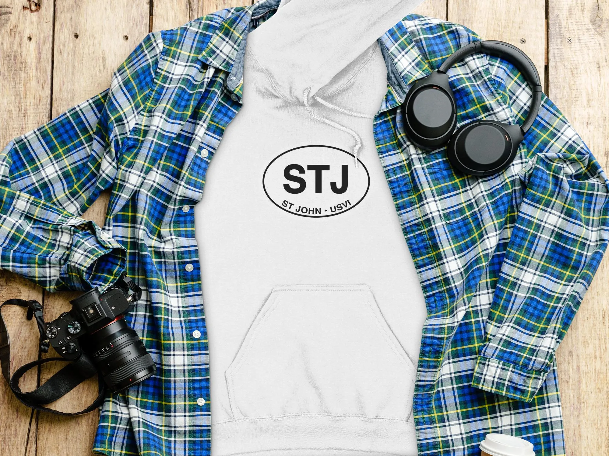 St. John Vacation Hoodie for Nature and Adventure Lovers