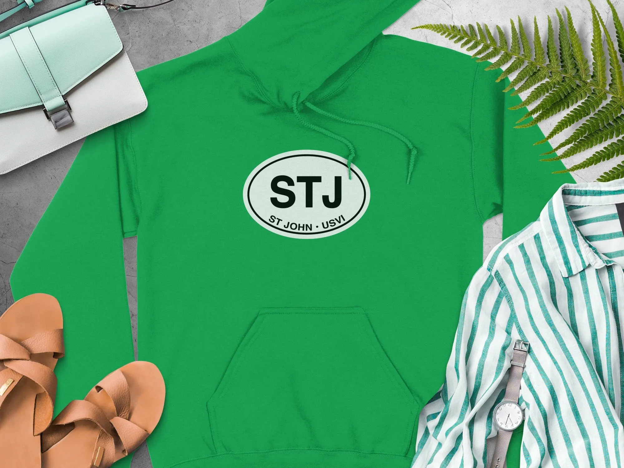 St. John Vacation Hoodie for Nature and Adventure Lovers