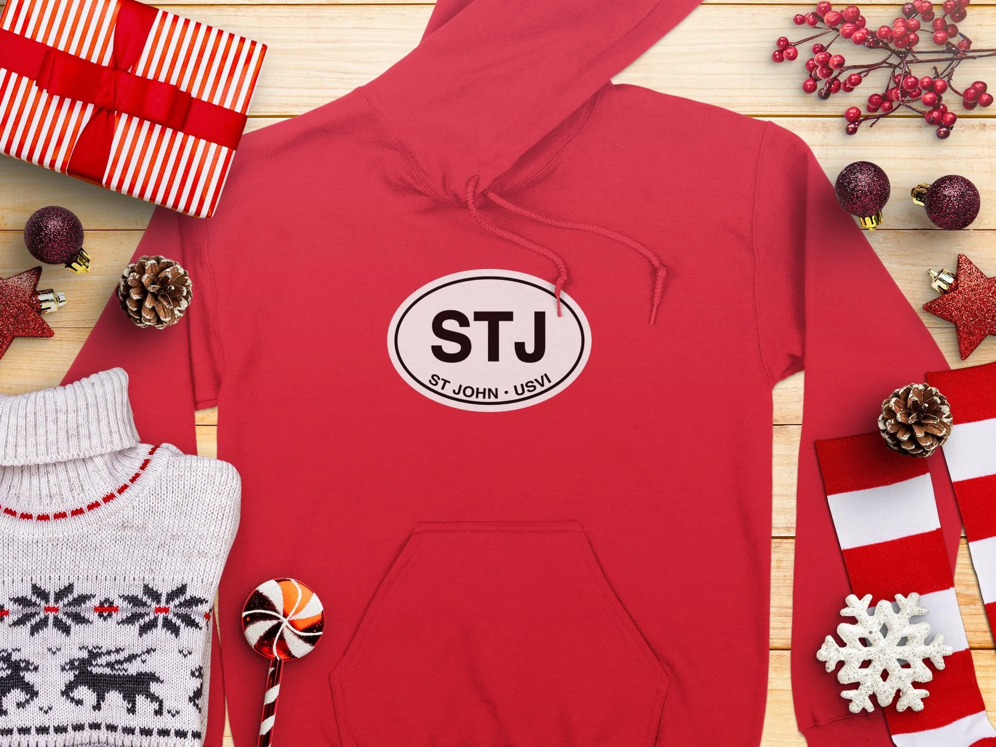 St. John Vacation Hoodie for Nature and Adventure Lovers