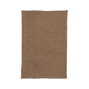 Stonewashed Cotton Waffle Tea Towel