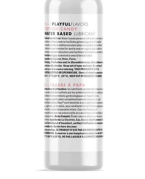 Swiss Navy 4 In 1 Playful Flavors Cotton Candy