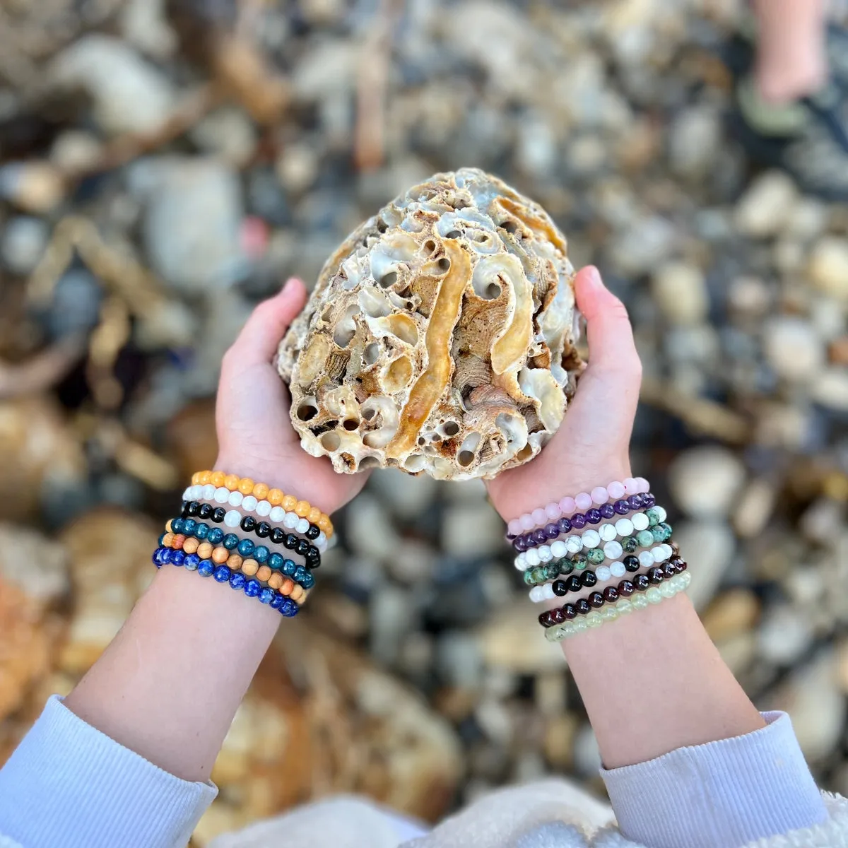 Uplifting Humanity Garnet Bracelet