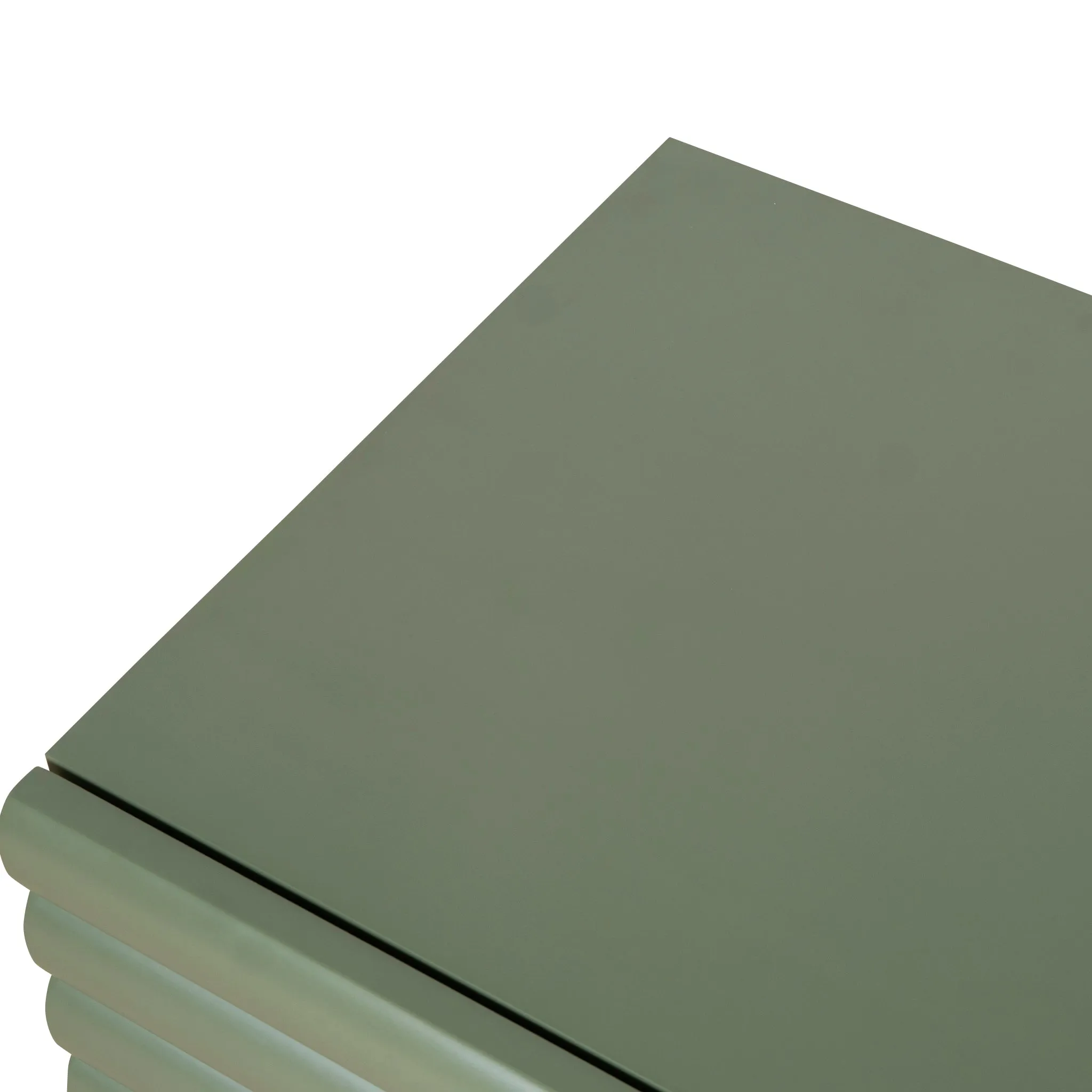 Vasuda 48cm Bedside Table - Green